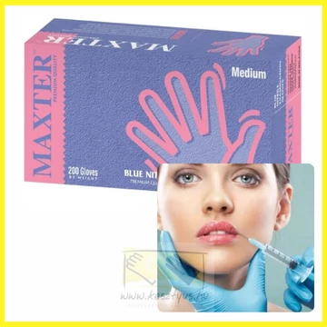 200db/ MAXTER NITRIL XS púdermentes nitril kesztyű 3,6 gr