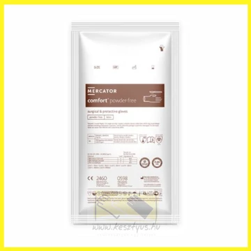 púdermentes sebészeti kesztyű 