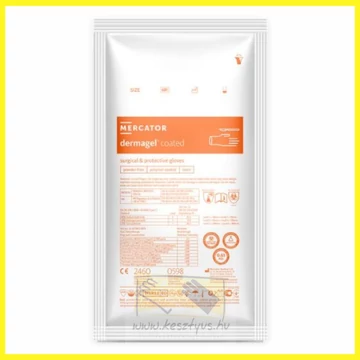púdermentes sebészeti kesztyű belső latexmentes réteggel