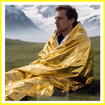 vészhelyzeti takaró