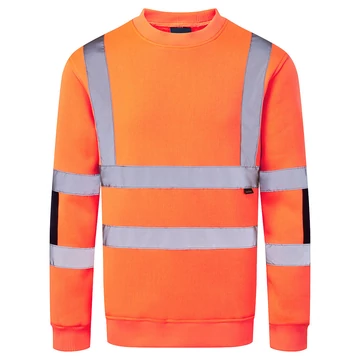 B313ORR4XL Portwest Hi-Vis kötött pulóver
