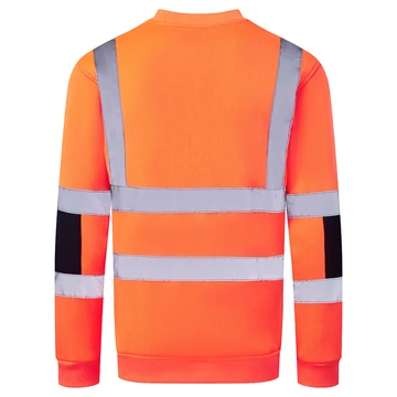B313ORR4XL Portwest Hi-Vis kötött pulóver