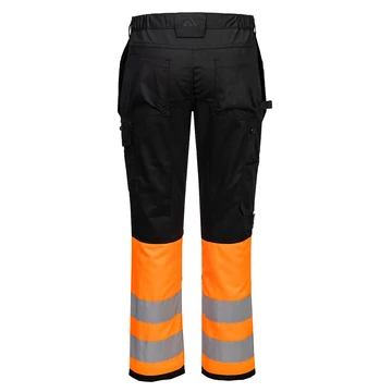 CD858OBR30 Portwest WX2 Eco Hi-Vis Class 1 lengőzsebes nadrág