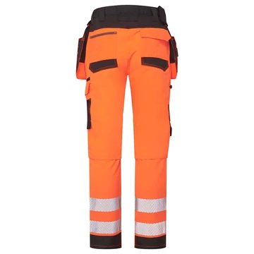 DX454OBR30 Portwest DX4 Hi-Vis lengőzsebes nadrág