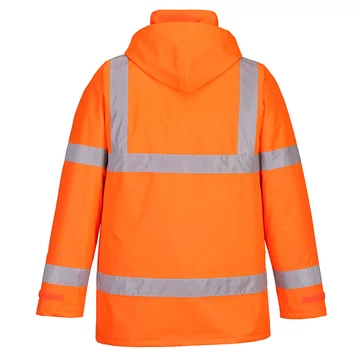 ES460ORR4XL Portwest Essential Hi-Vis téli traffic dzseki