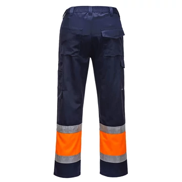 L049ONRL Portwest Hi-Vis könnyű, kéttónusú Combat nadrág