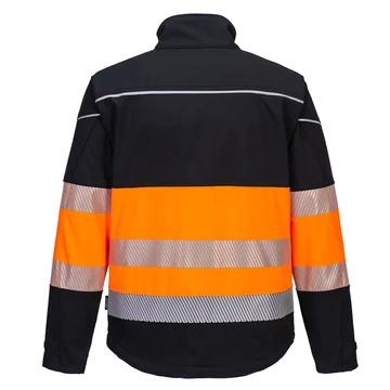 PW375BKOL Portwest PW3 Hi-Vis Class 1 Softshell kabát