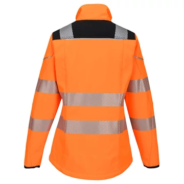 PW381OBRM Portwest PW3 Hi-Vis női softshell