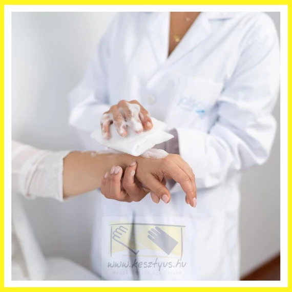 egyszerhasználatos szappanos mosdatószivacs