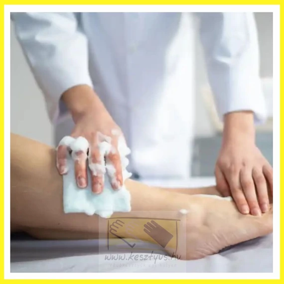 egyszerhasználatos szappanos mosdatószivacs