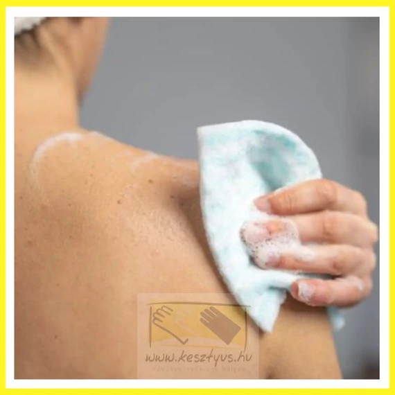 egyszerhasználatos szappanos mosdatószivacs