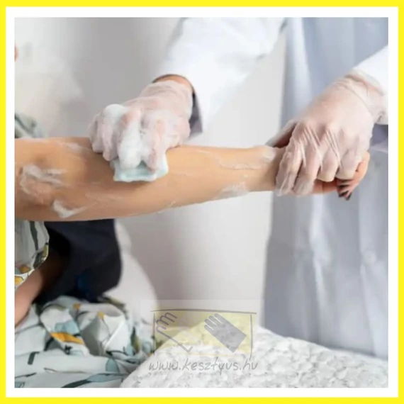 egyszerhasználatos szappanos mosdatószivacs