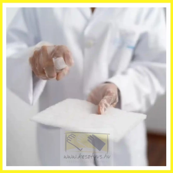 egyszerhasználatos szappanos mosdatószivacs