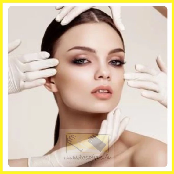  púdermentes vizsgálókesztyű 