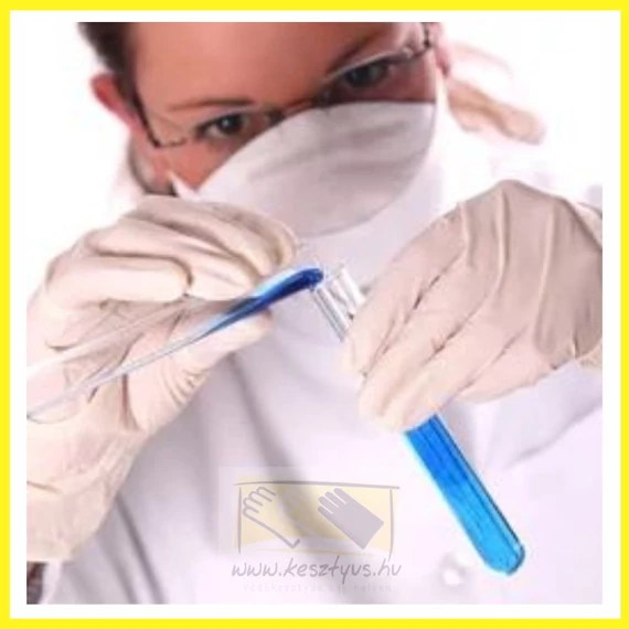 MAXTER LATEX S púdermentes vizsgálókesztyű 5,7 Gr /100db