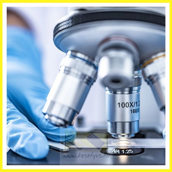  Púdermentes nitril kesztyű