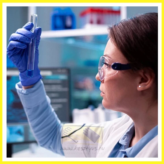  Púdermentes nitril kesztyű