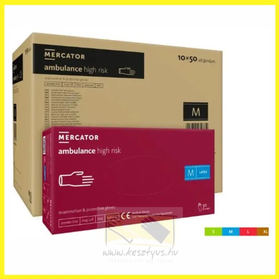 AMBULANCE HIGH RISK VÉDŐKESZTYŰ GLOVE