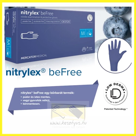 anti allergén kesztyű