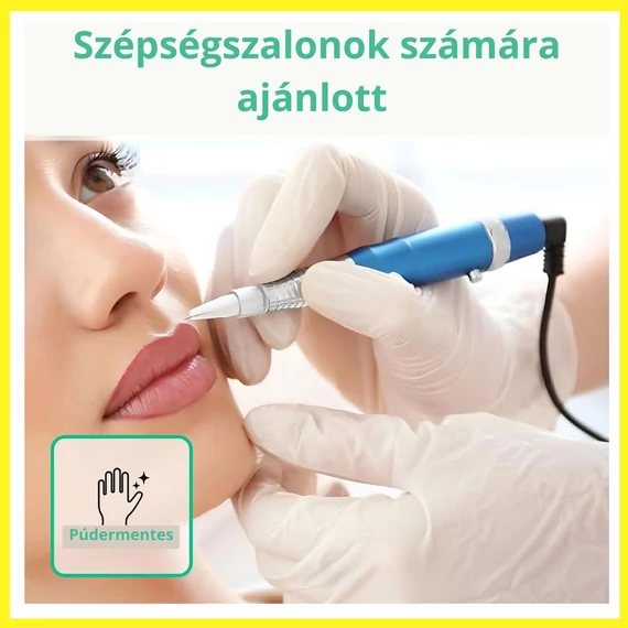 FEHÉR NITRIL KESZTYŰ