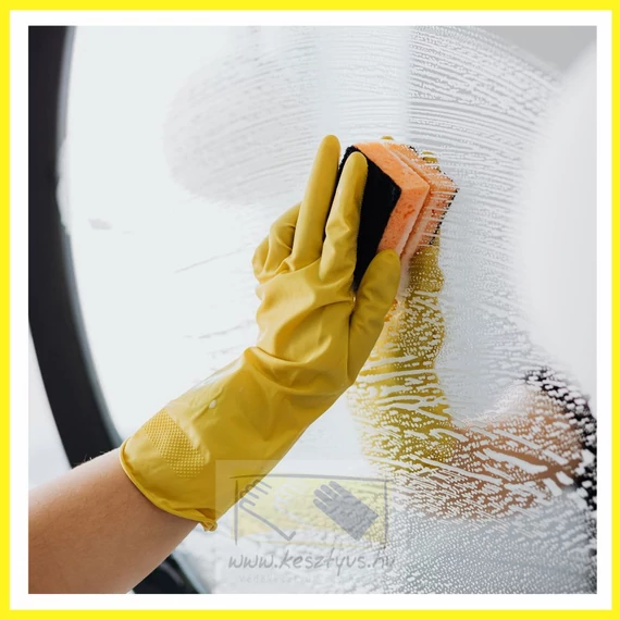 háztartási gumikesztyű