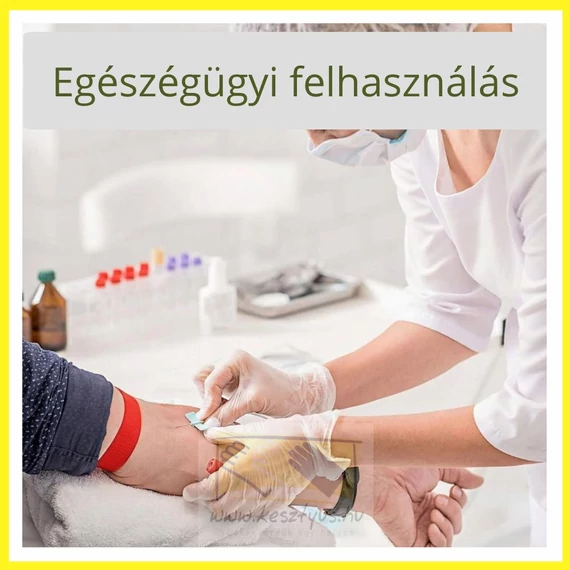 AKCIÓ! Prémium púdermentes vinyl kesztyű (S, L) – VINILO PF / SANTEX GD10