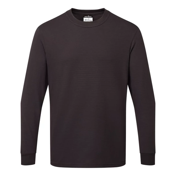 AS22NVRXXS Portwest Antisztatikus ESD hosszú ujjú póló