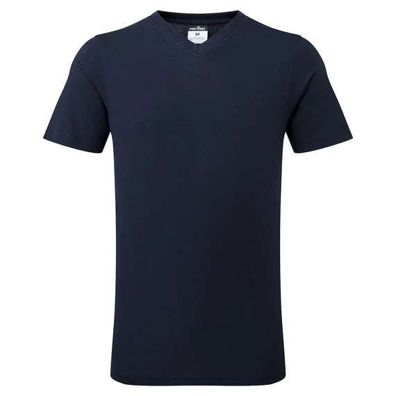 B197NVRL Portwest V-Neck Cotton T-Shirt - aláöltözet