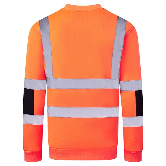 B313ORR4XL Portwest Hi-Vis kötött pulóver