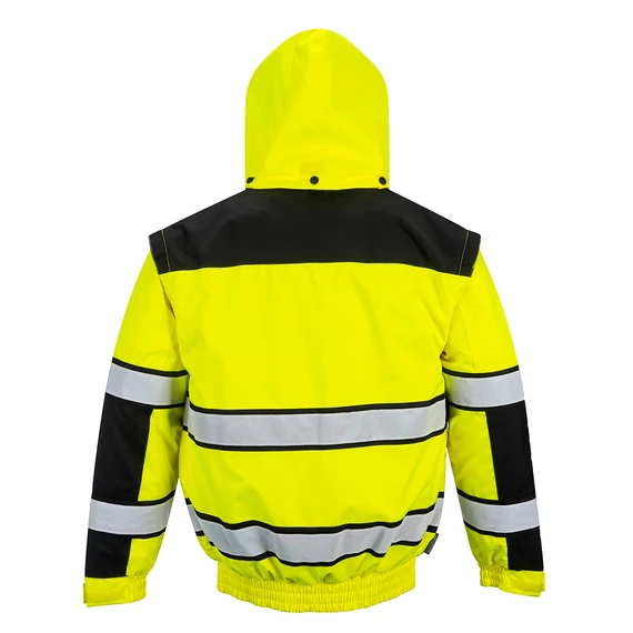 C466YBR4XL Portwest Hi-Vis Classic Bomber munkavédelmi dzseki