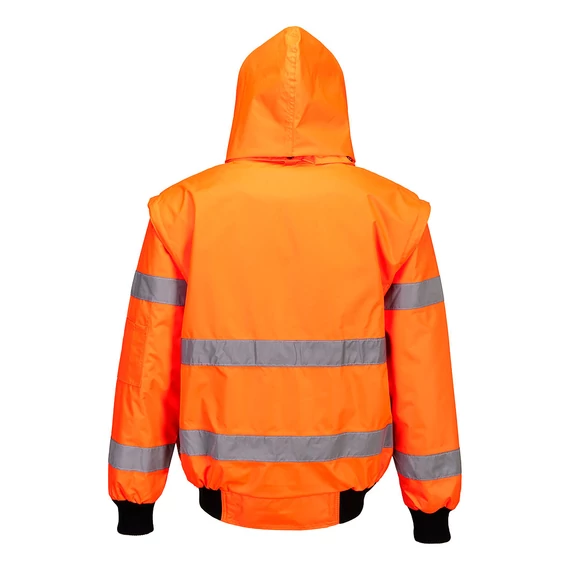 C467ORRL Portwest Hi-Vis 3 az 1-ben Bomber dzseki