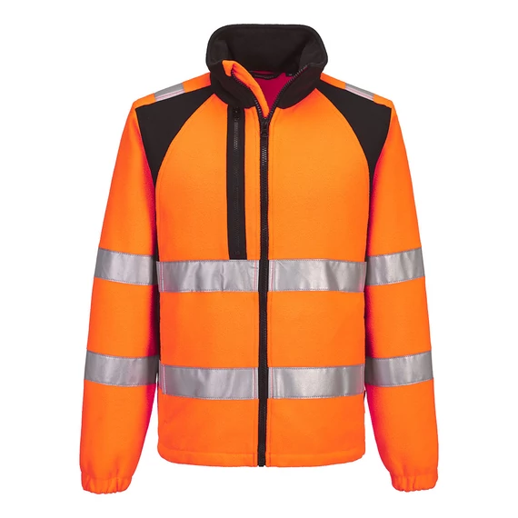 CD807OBR4XL Portwest WX2 Eco Hi-Vis fleece