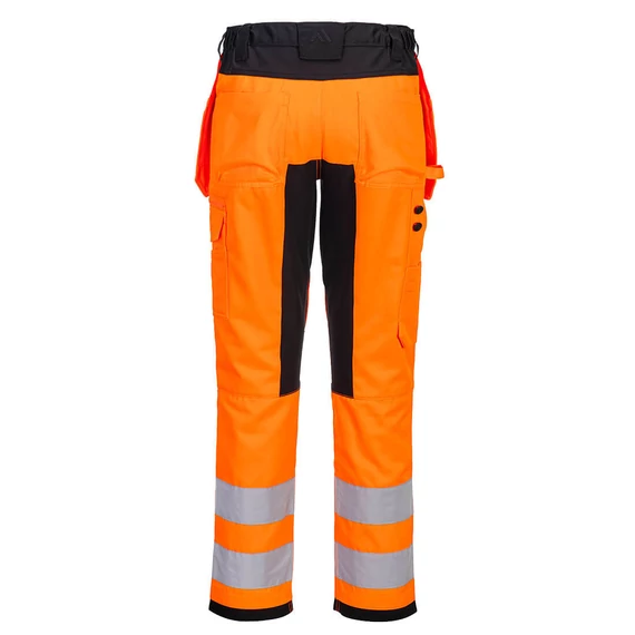 CD889OBR28 Portwest WX2 Eco Hi-Vis Holster Pocket Trousers