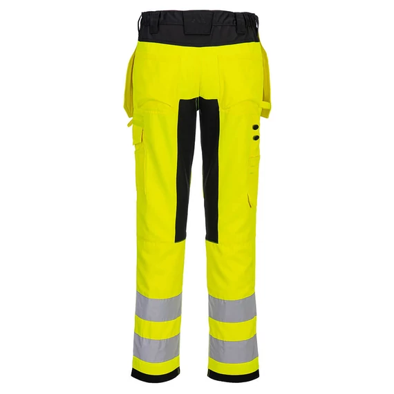 CD889YBR28 Portwest WX2 Eco Hi-Vis Holster Pocket Trousers