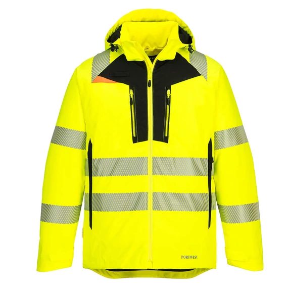 DX461YBRXS Portwest DX4 Hi-Vis Winter Jacket