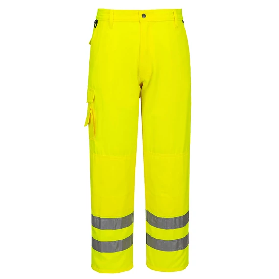 E046YER4XL Portwest Hi-Vis Combat nadrág