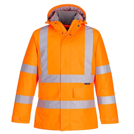 EC60ORR4XL Portwest Eco Hi-Vis Winter Jacket