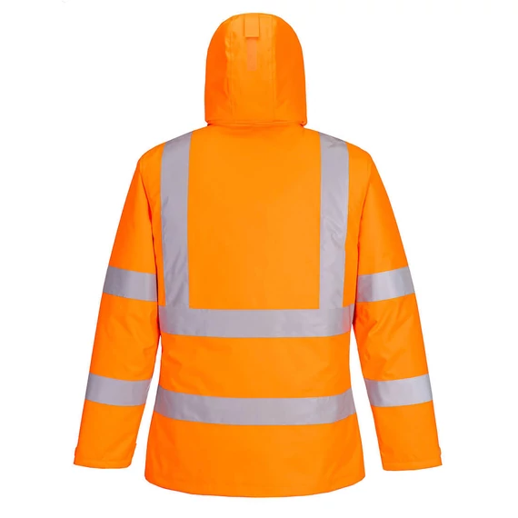 EC60ORR4XL Portwest Eco Hi-Vis Winter Jacket