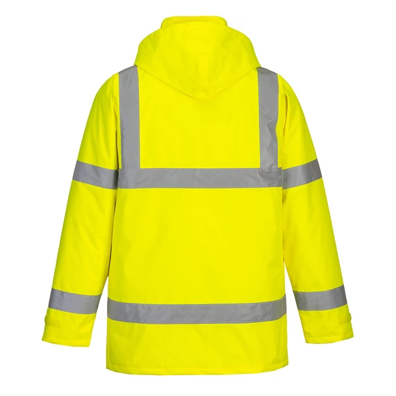 ES460YER4XL Portwest Essential Hi-Vis téli traffic dzseki