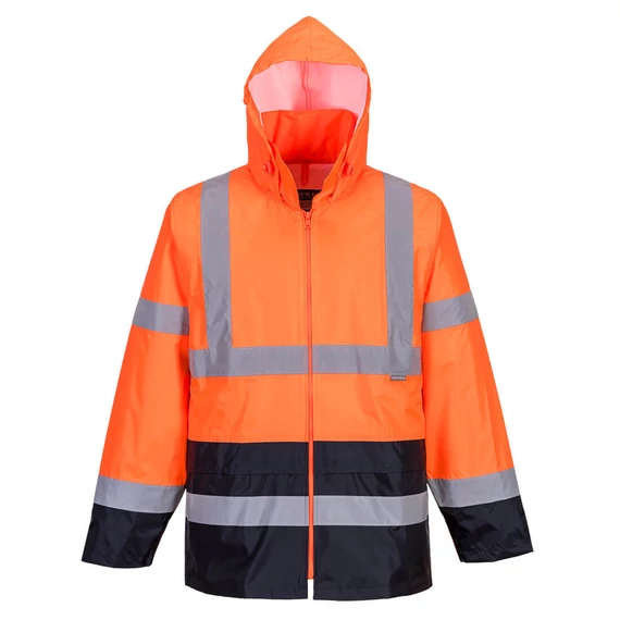 H443ONR4XL Portwest Hi-Vis klasszikus kontrasztos esődzseki