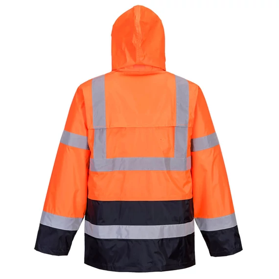 H443ONR4XL Portwest Hi-Vis klasszikus kontrasztos esődzseki