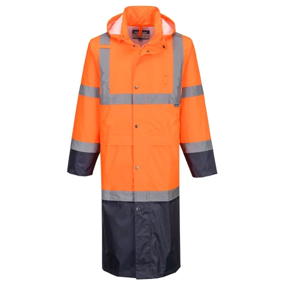 H446ONR4XL Portwest Hi-Vis esőkabát (122 cm)