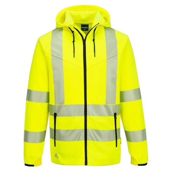 KX303YER4XL Portwest KX3 Sport Hi-Vis cipzáras pulóver