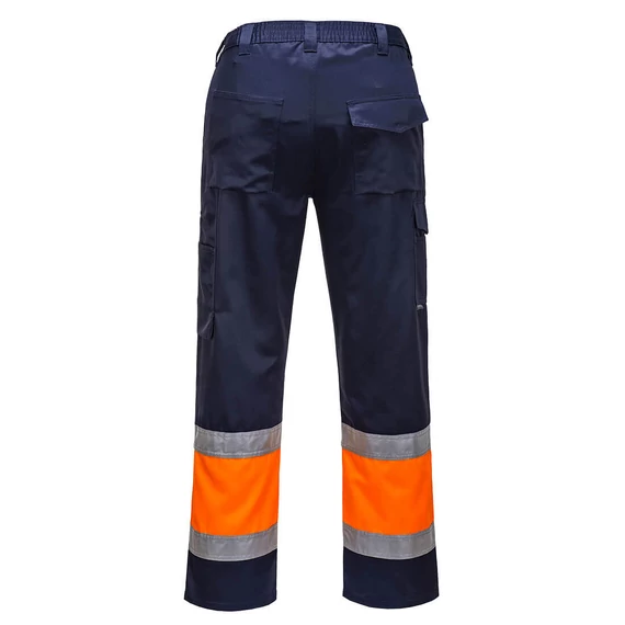L049ONRL Portwest Hi-Vis könnyű, kéttónusú Combat nadrág