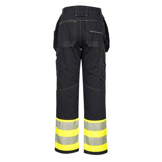 PW307YBR28 Portwest PW3 Hi-Vis Class 1 Holster nadrág