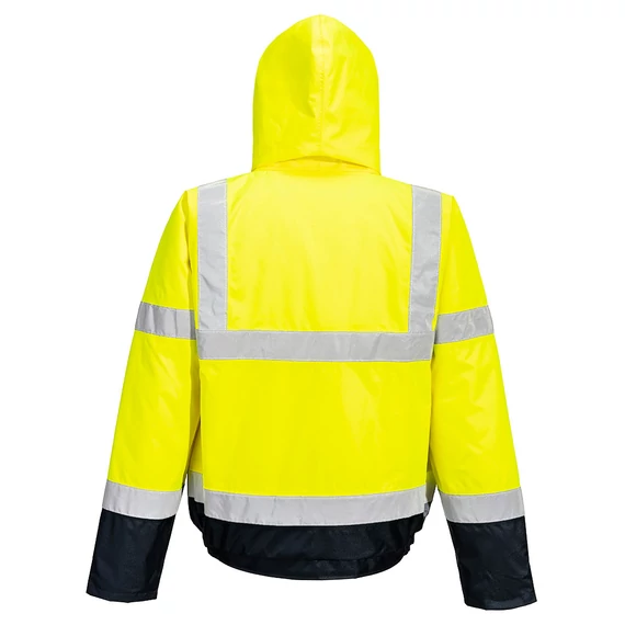 S266YNRL Portwest Hi-Vis kéttónusú bomber kabát