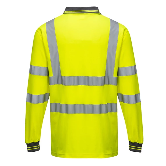 S271YERL Portwest Hosszú ujjú Cotton Comfort pólóing