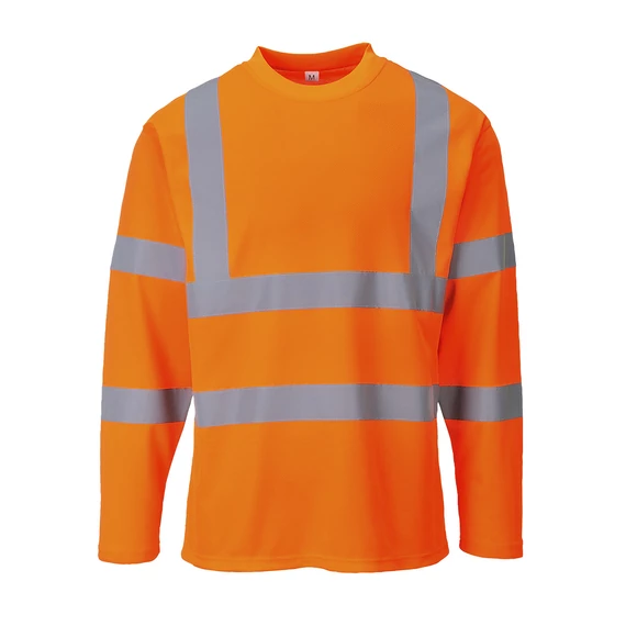 S278ORR4XL Portwest Hi-Vis hosszú ujjú pólóing