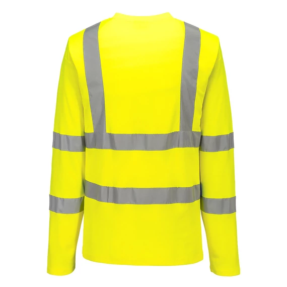 S278YER4XL Portwest Hi-Vis hosszú ujjú pólóing