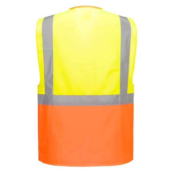S376YOR4XL Portwest Jól láthatósági vezetői mellény